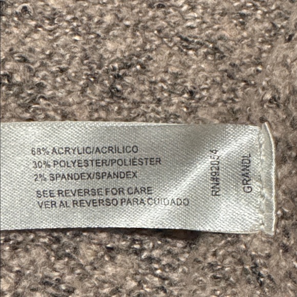 Madison Lilly cozy nubby knit hooded open-front cardigan sweater (XXL) - EUC! - Picture 4 of 7